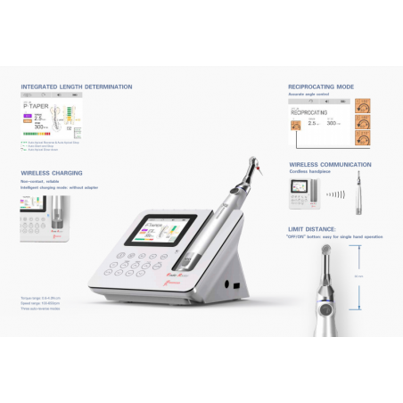 Moteur Endodontique Sans Fil Avec Localisateur D'apex WAIERTON - Neuf, 9 Programmes