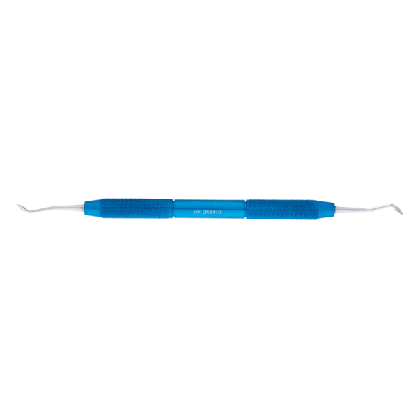 Spatule PKT pour le modelage de la cire dentaire. N°3 bleu. Proclinic.