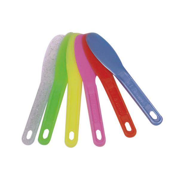 Lot de 6 spatules en plastique colorées pour ciments dentaires