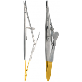 Castroviejo Blade breaker, 14cm. Porte-lame et brise-lame de Castroviejo inox. KSI Instruments