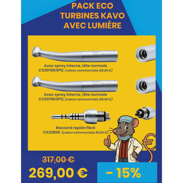 Promotion sur les turbines dentaires Coxo avec lumière kavo Promotion sur les turbines dentaires Coxo avec lumière kavo