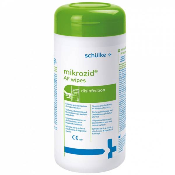 150 lingettes imprégnées de solution désinfectantes Mikrozid Schulke