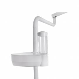 Bras pour scialytique avec porte-gobelets pour fauteuil dentaire bader m3